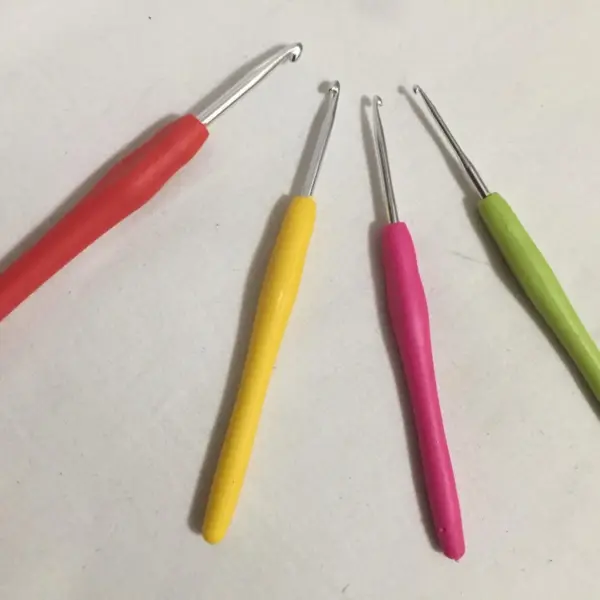 Horgolótű szilikon nyeles 4,5-es